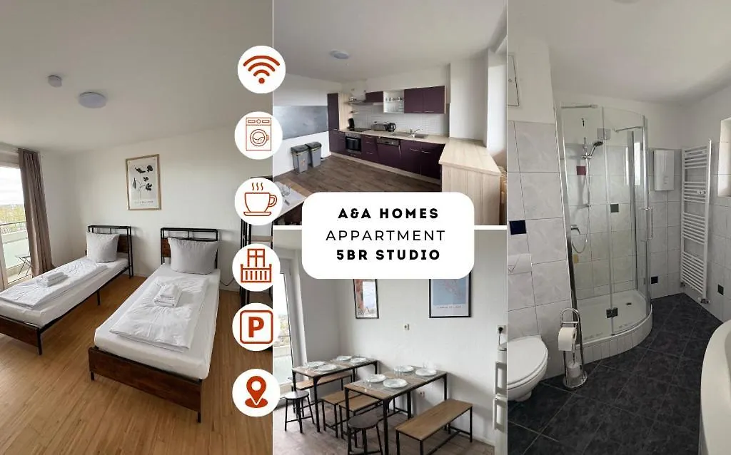 Monteurswohnung Ueber Den Daechern Der Stadt Ludwigshafen am Rhein Apartment